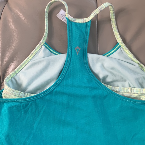 Ivivva Double Dutch Tank Girls Racerback Shelf Bra Logo - Picture 6 of 8